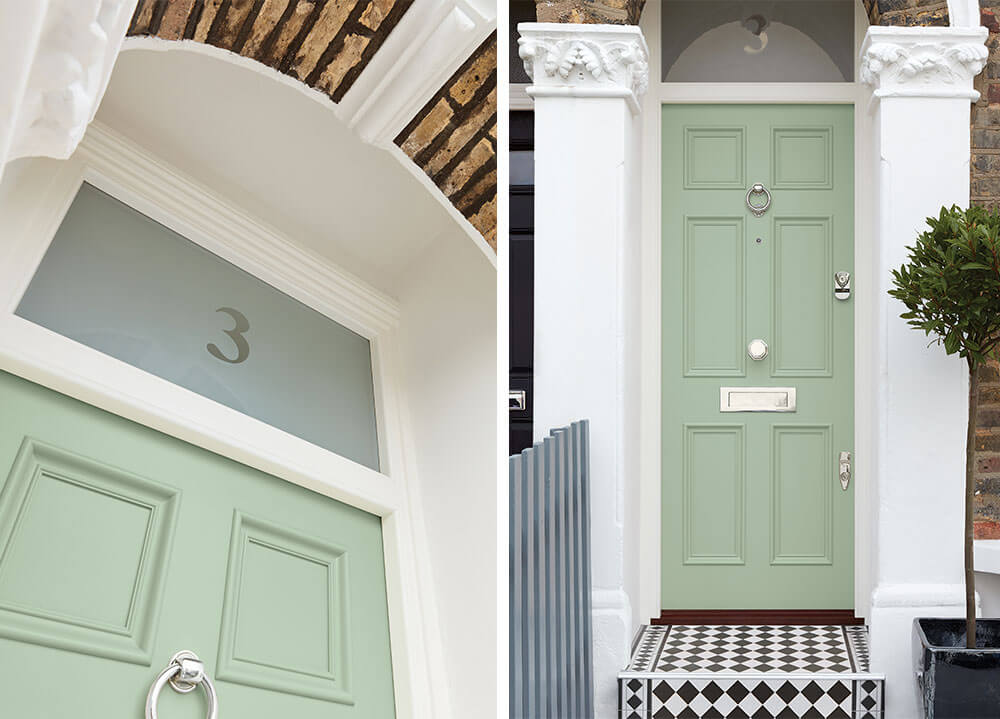 Victorian Wood Front Door