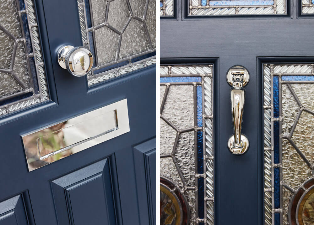 Blue Victorian Door