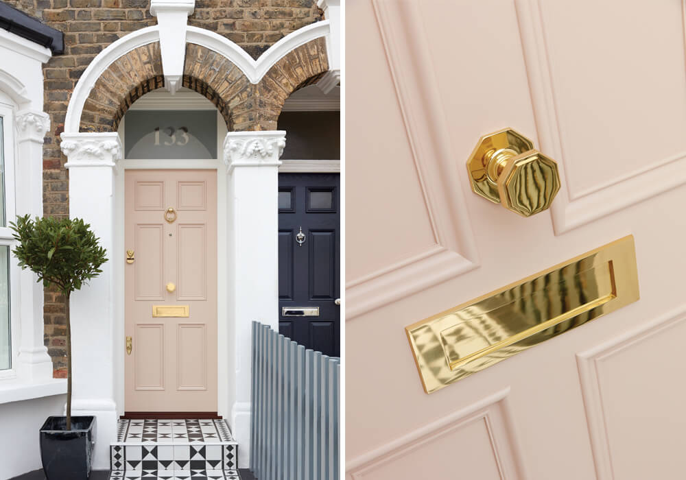 Pink Victorian Door